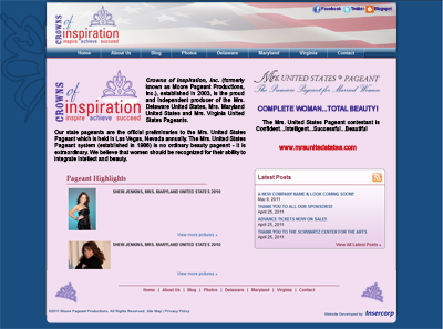 Crowns of Inspiration, Inc website