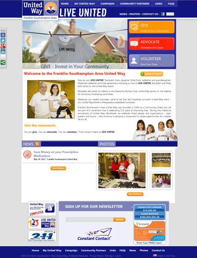 Franklin-Southampton Area United Way Website