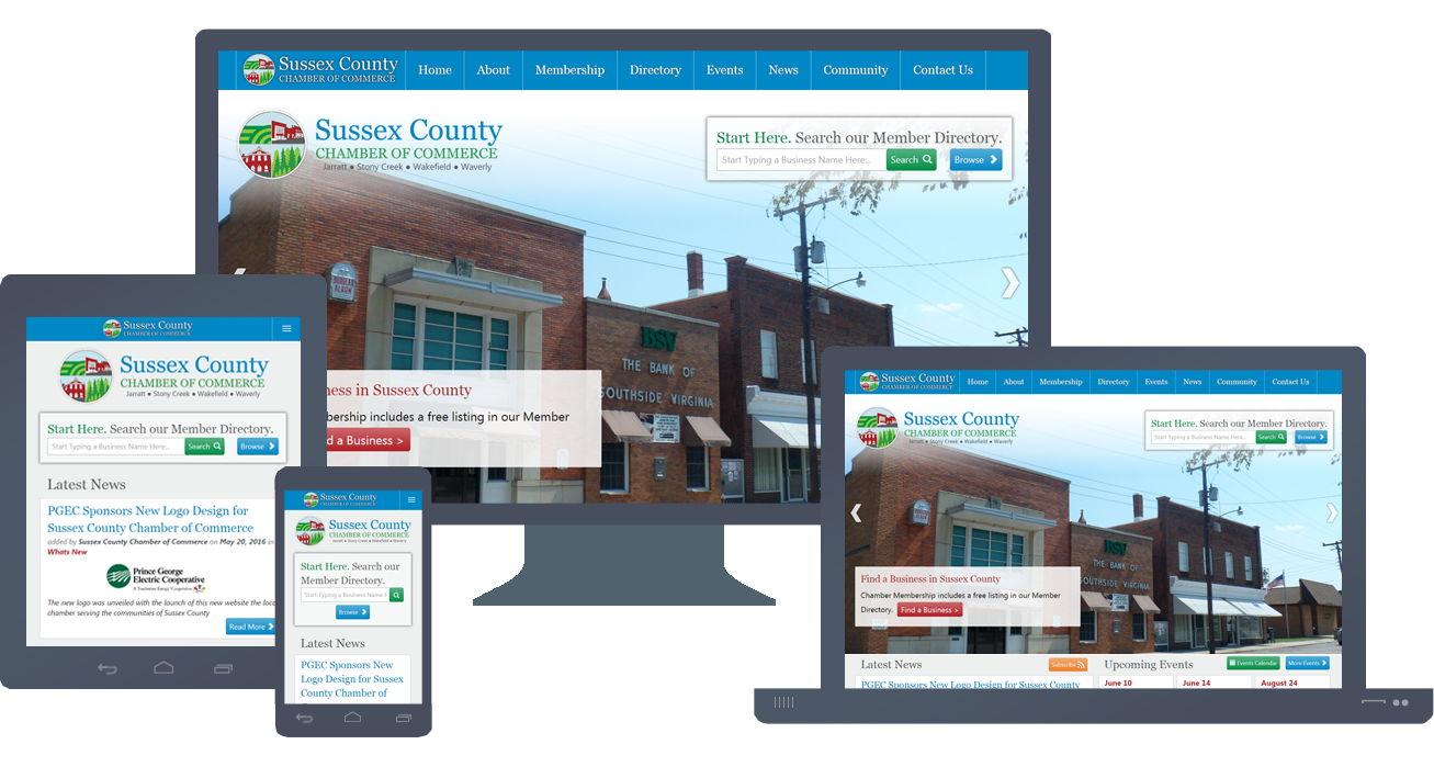 Responsive Layout - SussexVAChamber.com