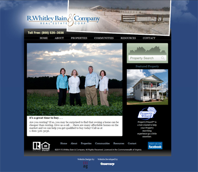 RWBainandcompany.com Screenshot