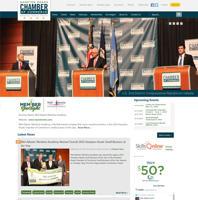 HamptonRoadsChamber.com Now