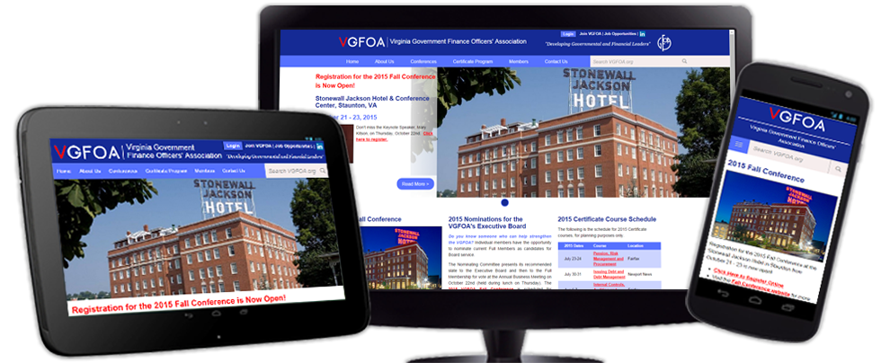 Responsive Website Design - VGFOA