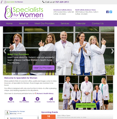 SpecialistsForWomen.com (2016)