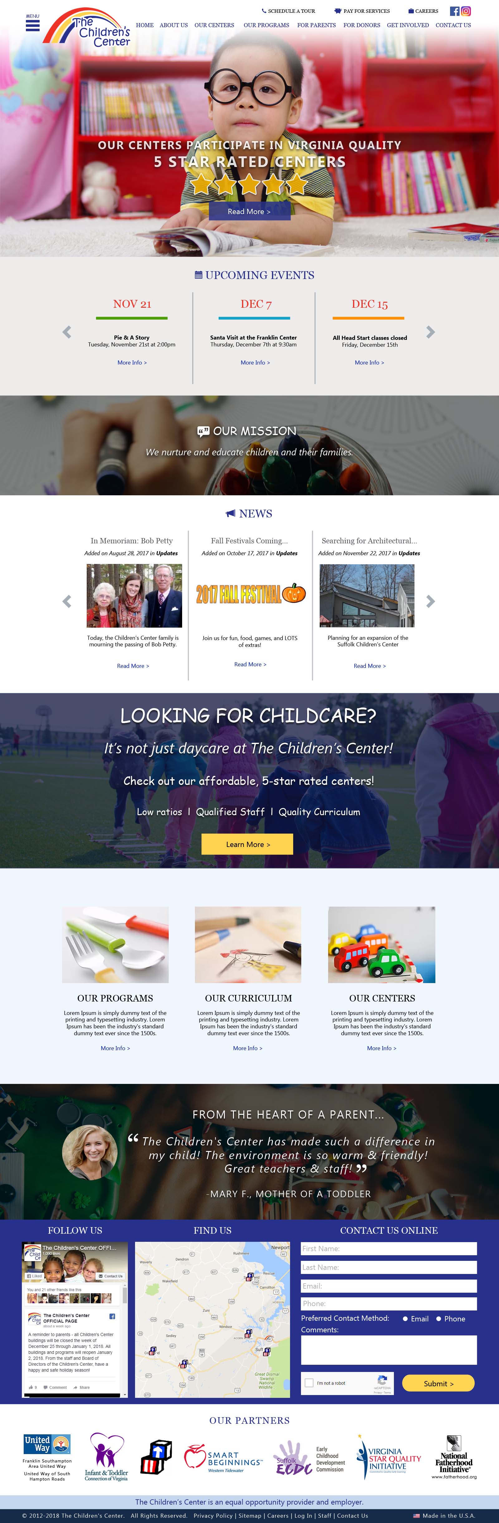 ChildrensCenterVA.com (2018)