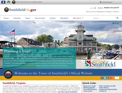 SmithfieldVA.gov (2015)