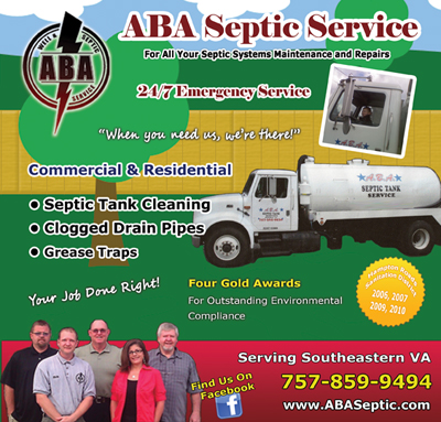 ABA Septic Tank Services SuperMedia 17x11
